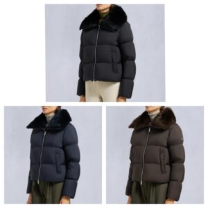 Image of sale on Belle Dune Short Shearling Trim Puffer