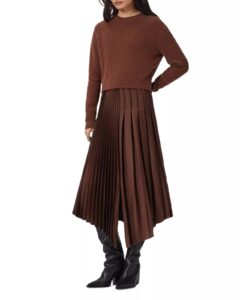 Image of sale on Jax 2-in-1 Pleated Maxi Dress