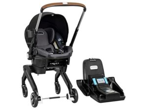 Image of sale on Evenflo Shyft Dualride with Carryall Storage Infant Car Seat and Stroller Combo (boone Gray)