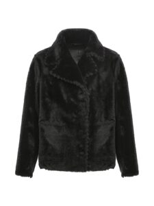 Image of sale on Merino Shearling Lamb Jacket with Whipstitch Trim