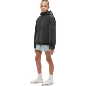 Image of sale on Simcoe Metallic Reversible Bunny Jacket, Silver