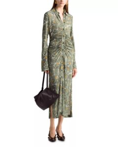 Image of sale on Claudia Floral Button Front Dress