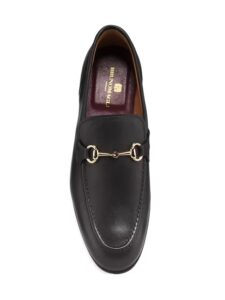 Image of sale on Ferraro Leather Horsebit Loafers