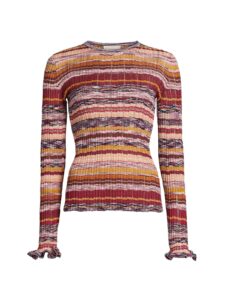 Image of sale on Maci Striped Space-dyed Sweater