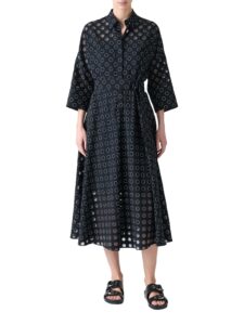 Image of sale on Polka Dot Organzino Shirtdress