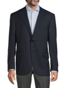 Image of sale on Classic-fit Basic Wool Blazer