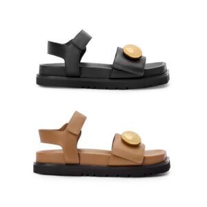 Image of sale on Pebble Fussbett Leather Sandals