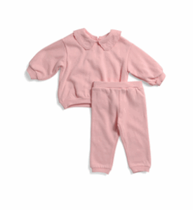 Image of sale on 2pc Collared Sweatshirt and Sweatpants Set