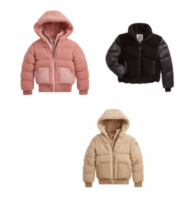 Image of sale on Teddy Puffer Coat 50% off