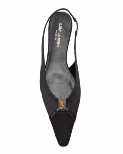 Image of sale on Babylone Satin Slingback Ballerina Flats