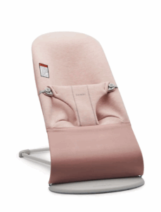 Image of sale on Bouncer Bliss Convertible Jersey Baby Bouncer (pink)