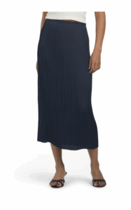 Image of sale on Pleated Straight Pull on Skirt