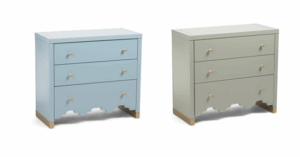 Image of sale on 31x28in 3 Drawer Storage Table