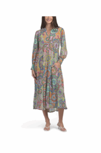 Image of sale on Silk Blend Kionah Dress