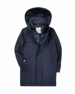 Image of sale on Navy Blue Gotham Coat