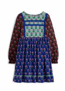 Image of sale on Kids’ Floral Print Cotton Jersey Dress