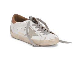 Image of sale on Leather Sneakers with Suede Accents