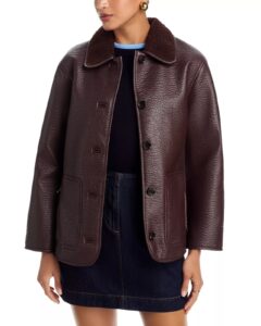 Image of sale on Luis Faux Leather Jacket