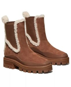 Image of sale on Women’s Shearling Chelsea Boots