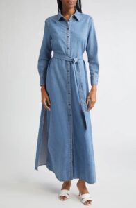 Image of sale on Chassidy Denim Maxi Shirtdress