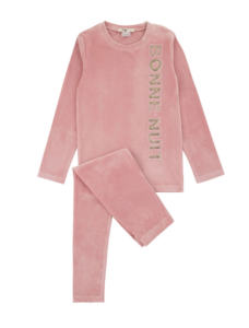 Image of sale on Velour Puffy Letters Loungewear Set