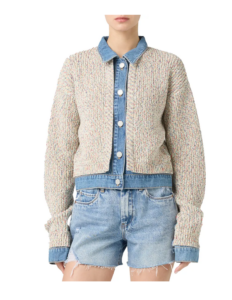 Image of sale on Knit Trucker Jacket