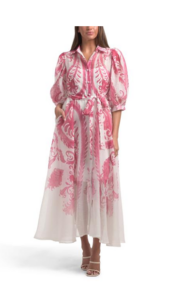 Image of sale on Paisley Shirt Dress