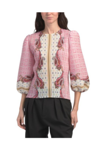 Image of sale on Crinkled Puff Sleeve Top