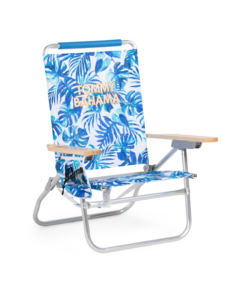 Image of sale on 37×27 Palm Print High Back Beach Chair
