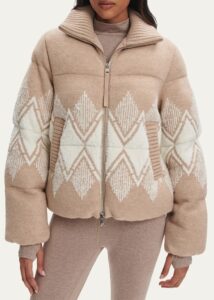 Image of sale on Belinda Knit Puffer Jacket