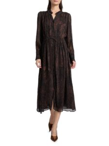 Image of sale on Sahara Snake-print Midi-dress