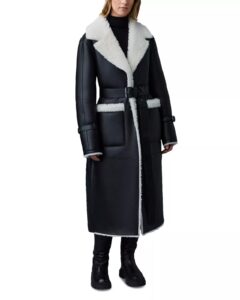 Image of sale on Sabreen Shearling Belted Down Coat