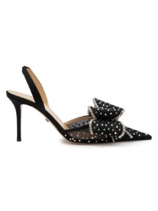 Image of sale on Le Cadeau 85mm Hotfix Bow Slingback Pumps