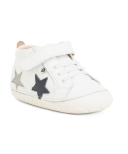Image of sale on Leather Starstar Pave Sneakers (baby Toddler)