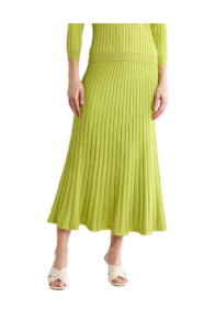 Image of sale on Rib Knit Midi Skirt