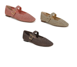 Image of sale on Michaela Knit Mary Jane Flat (women)