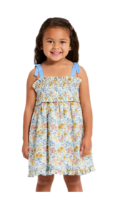 Image of sale on Toddler Girls' Multi Floral Smocked Dres