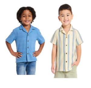 Image of sale on Toddler Boys' Short Sleeve Button-Down Shirt