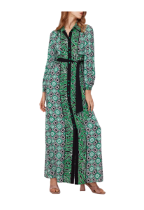 Image of sale on Joshua Long Sleeve Maxi Shirtdress