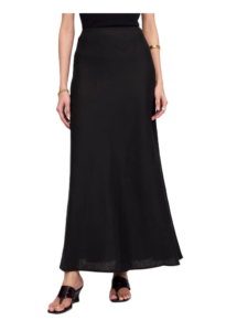 Image of sale on Linen Maxi Slip Skirt