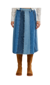 Image of sale on Sunbeam Denim Midi Skirt