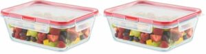 Image of sale on Pyrex Freshlock Glass Food Storage Container, 8 Cup (pack of 2)