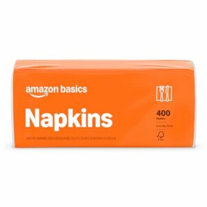 Image of sale on Amazon Basics Everyday Paper Napkins, 400 Count