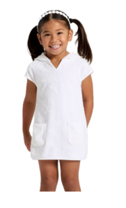 Image of sale on Toddler Girls' Cherry Embossed Swim Cover Up Dress