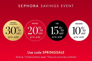 Image of sale on Up to 30% off Sephora!!