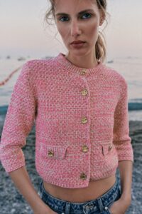 Image of sale on French Sleeve Cardigan