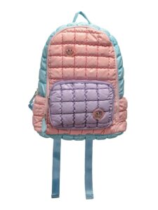 Image of sale on Kid’s Smiley Confetti Charm Puffy Quilted Backpack