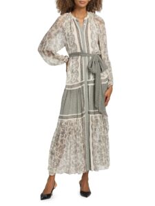 Image of sale on Halley Printed Maxi Dress