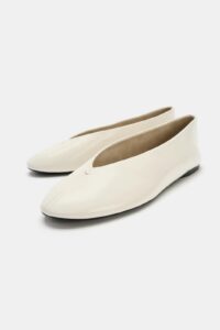 Image of sale on Leather Ballet Flats