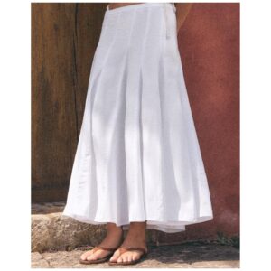 Image of sale on Godet Midi Skirt Trf